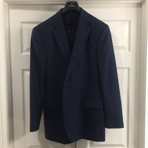Brooks brothers navy check blazer